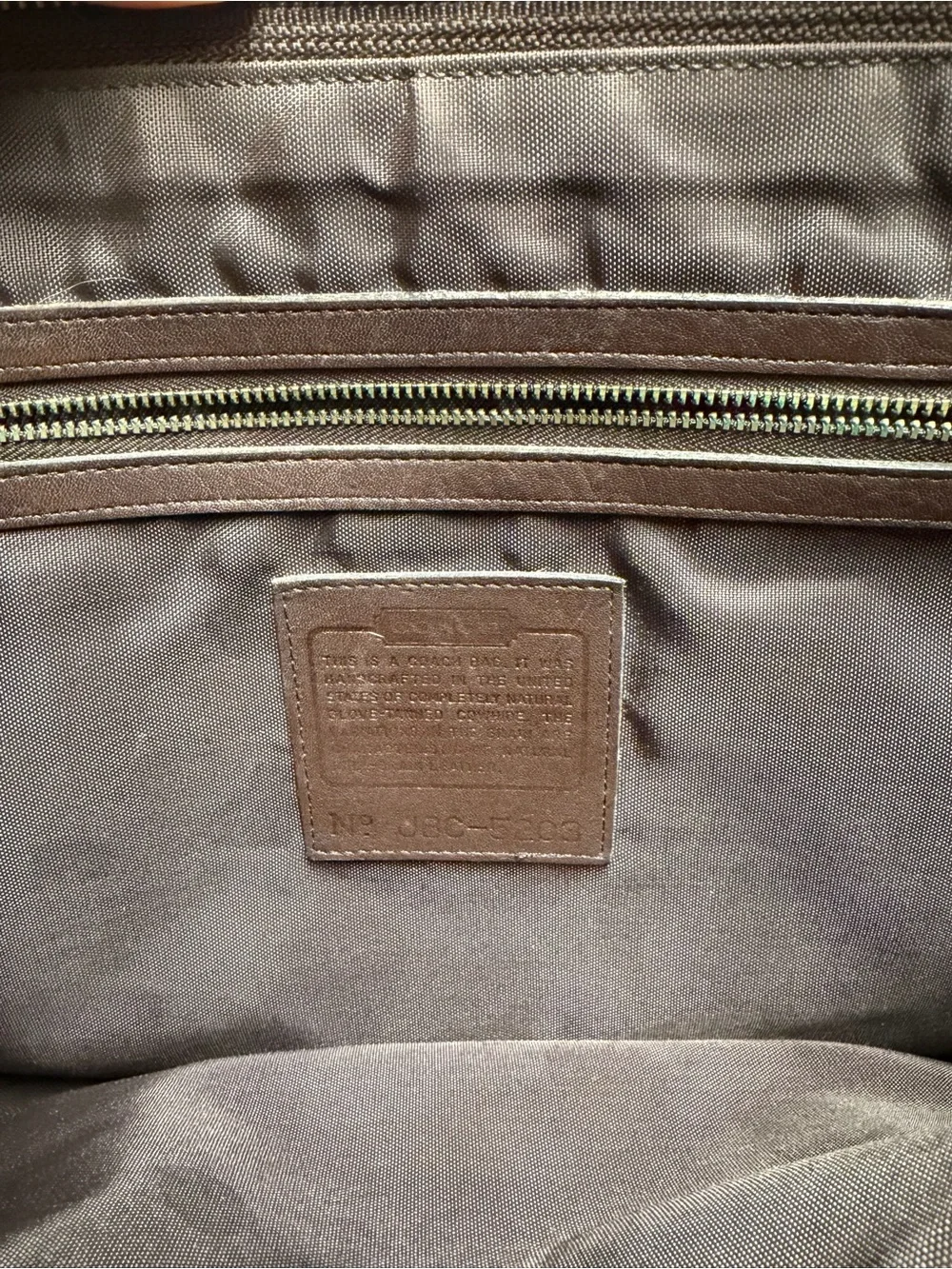 Coach vintage embassy